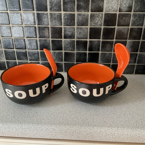 Ceramic bowel with - with, spoon