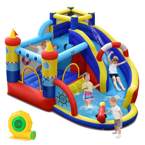 Inflatable water park with - inflatable,