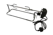 Extra Quiet Universal Grill Top BBQ Rotisserie Spit for up to 8kg in Weight.
