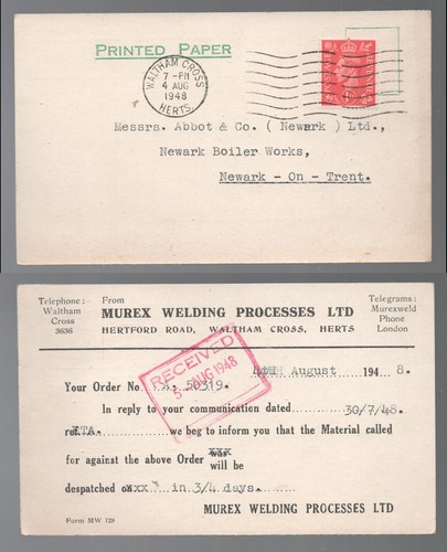 1948 kgvi murex - kgvi,