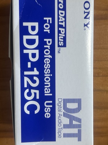 Sony pro dat digital audio - dat,