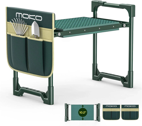 Garden kneeler seat with - &,
