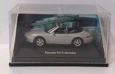 TCM SCHUCO 1:72 Scale PORSCHE 911 CABRIOLET SPORTS CAR SILVER DIECAST BOXED