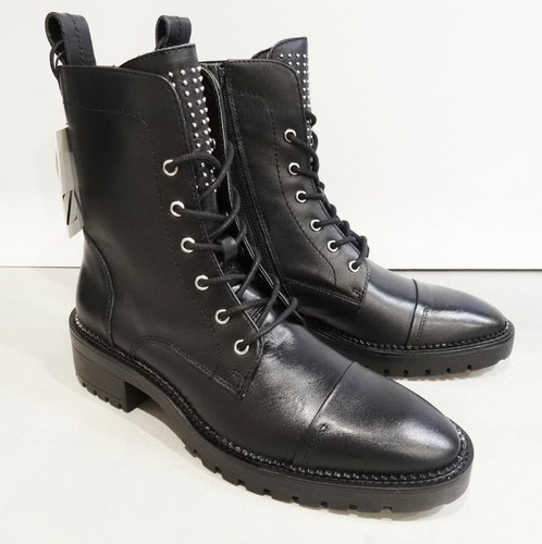 Zara black leather chelsea - zara,