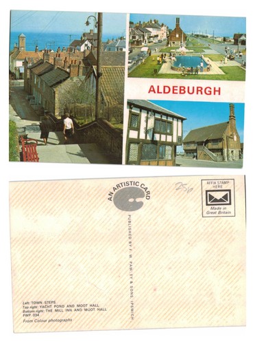 Vintage postcard aldeburgh - -,