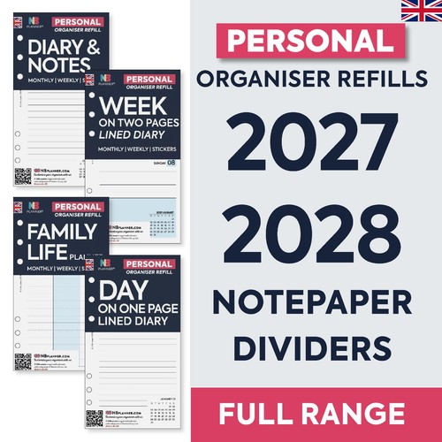2027 2028 filofax personal - 2027,