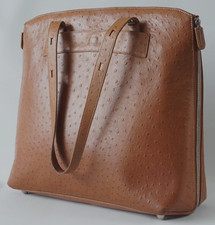 Vintage Chesneau Tan Genuine Top Grain Leather Shoulder Bag Made in Ireland