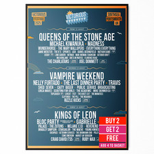 Victorious Festival 2025 Poster Music Poster Print For Music Fans Print A5 A4 A3