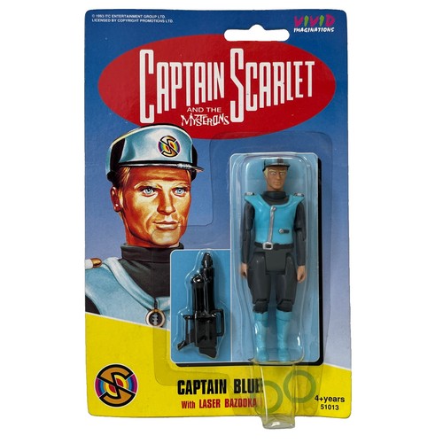 Vintage captain scarlet - captain,