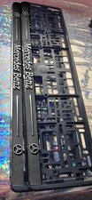 Car number plate holders x2