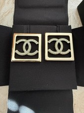 CHANEL Light Gold Square