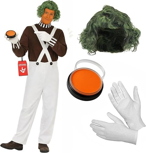 Men oompa loompa costume - costume, +