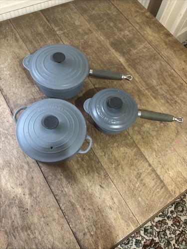 Vintage grey creuset pan - vintage, le