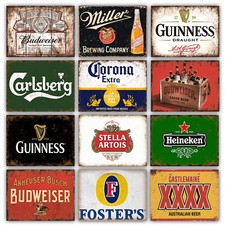 Metal Beer Garage Signs