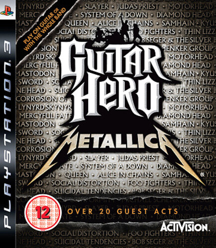Guitar hero metallica - hero, (ps3)