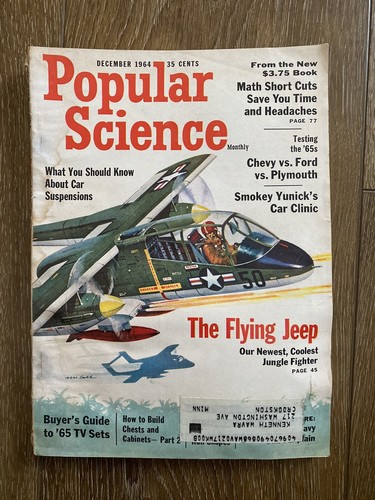 Vintage popular science - vintage,