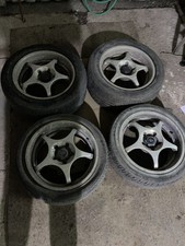 Sebring vesta wheels made by RAYS 5x112 fitment 16 inch staggered