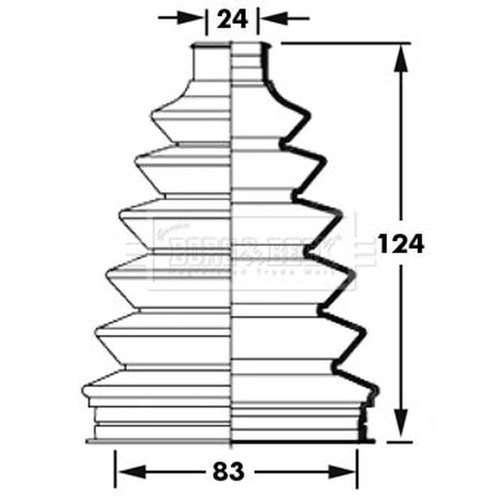 Borg beck drive shaft - borg,