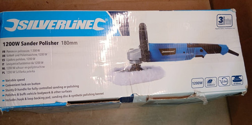 Sander polisher 1200w 180mm - sander,