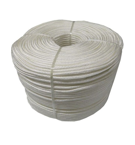 Metres 8mm white braided - metres,