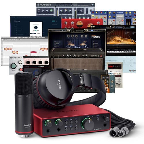 Focusrite scarlett 2i2 studio - focusrite,