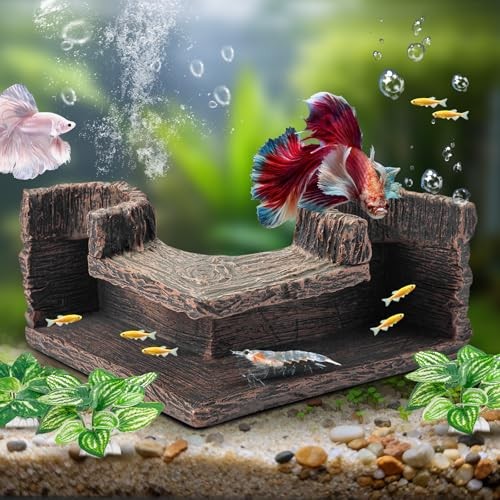 Aquarium cave corner - cave, 90°