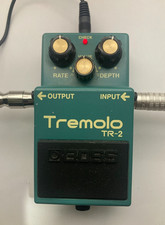 Boss Tremolo TR-2 Guitar Effect Pedal Tested Working used from Japan