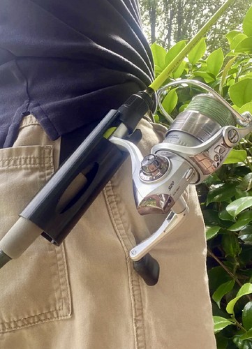 Fishing rod holder - fishing, belt