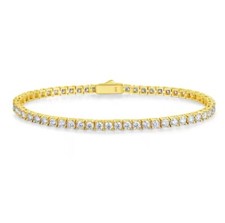 4.7ct Tennis Bracelet Yellow