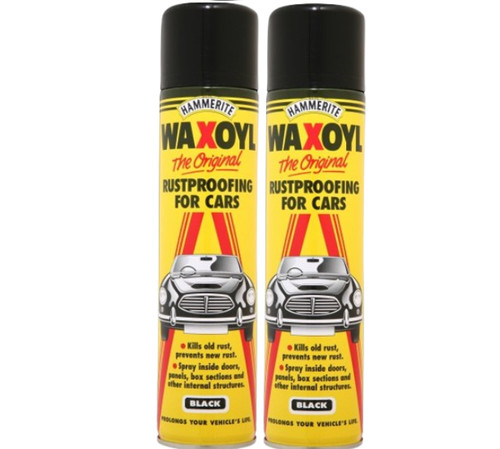 Hammerite waxoyl black - waxoyl,