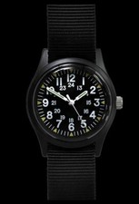 801018 MWC Classic - MIL-W-46374 Vietnam Pattern Military Watch ST/NAM/BLK