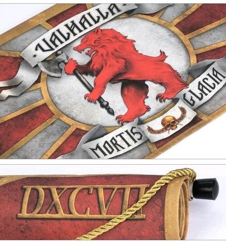 Valhallan regimental banner - valhallan,