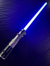 star wars LUKE ANAKIN REY SKYWALKER FX blue lightsaber light up sounds Disney