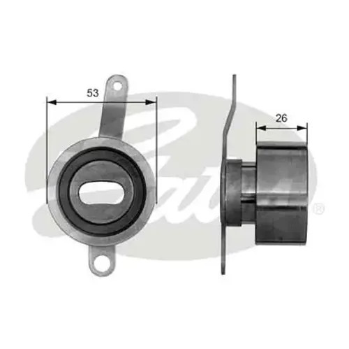 Timing belt tensioner - , pulley