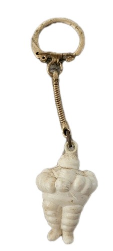 Vintage michelin man keychain - vintage,