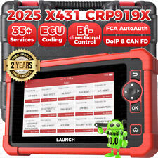 2025 LAUNCH CRP919X PRO Elite Bidirectional Car Diagnostic Scanner Key Coding