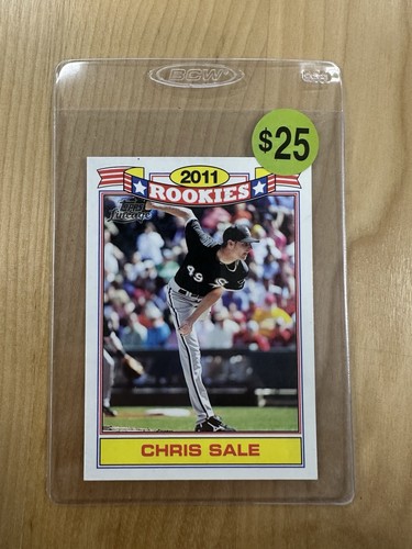Chris sale red - red, topps