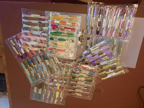 Dmc embroidery threads - threads, approx