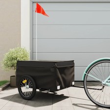 WALPLUS Bike Trailer Black