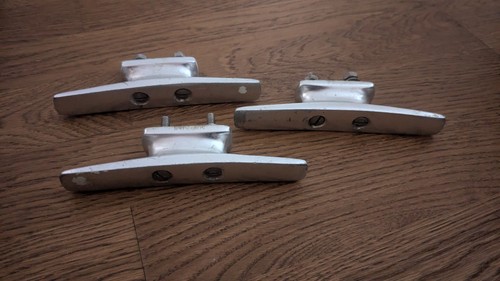 Sowester boat cleats - cleats, x3