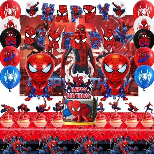 Spider man party decorations - spider,