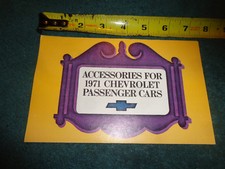 1971 CHEVROLET CAR PICTURED