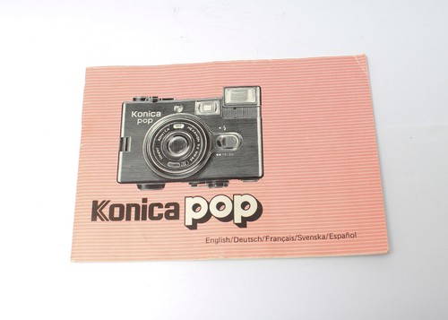Konica pop instruction manual - pop,