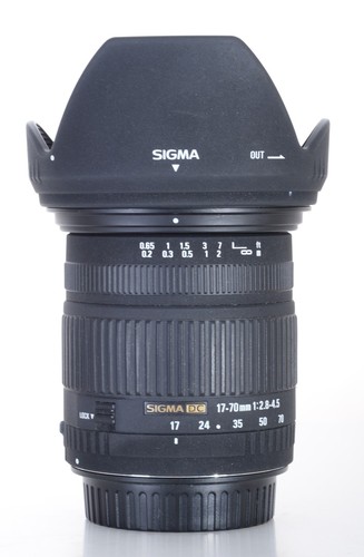 Sigma 70mm 4 5 - 17-70mm, dc