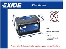Battery fits NISSAN JUKE