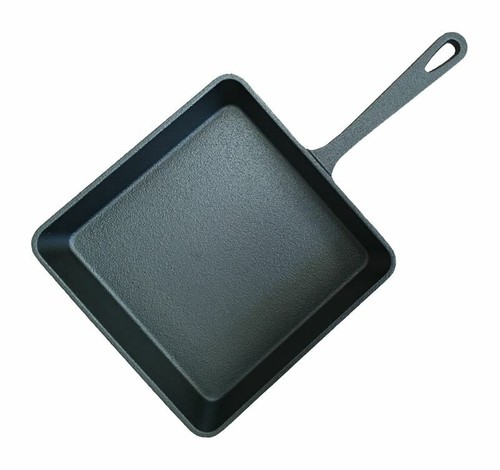 Solid cast iron frying - solid,