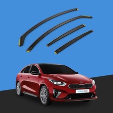 Kia PRO CEED MK3 2019-2024 5 Door Estate Wind Deflectors 4pc Tinted