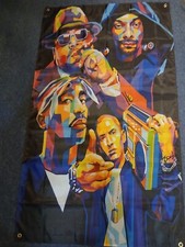 Hip Hop Fabric Poster 150x90cm