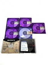 Lot Of 7 x Mini Discs Blank
