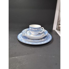 Wedgwood Indigo Place Setting, 5 Piece Set, Fine China, Dinnerware Collection